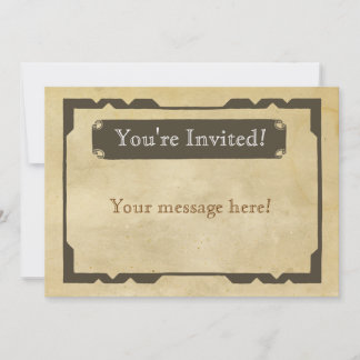 Invitation à la fête à thème blanc