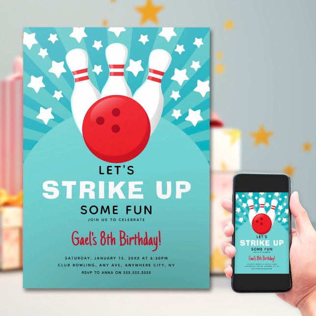 Invitation à la fête Anniversaire de enfant de Ret (Créateur téléchargé)