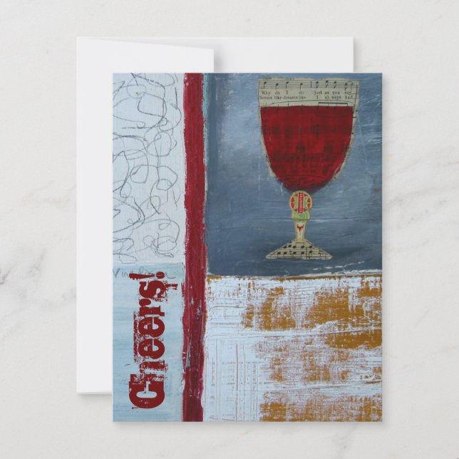 Invitation à la fête Cheers (Devant)