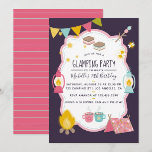 Invitation à la fête d'anniversaire