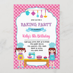 Invitation à la fête d'anniversaire