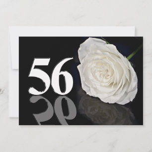 Invitation à la fête d'anniversaire 56 ans