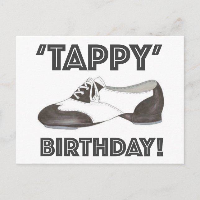 Invitation à la fête d'anniversaire chaussure à cl (Devant)