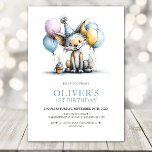 Invitation à la fête d'anniversaire de 1 an du Ren
