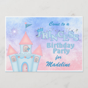 Invitation à la fête d'anniversaire de Blue Prince