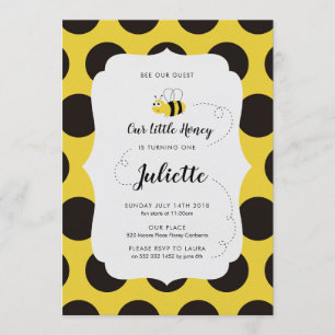 Invitation à la fête d'anniversaire de Bourdon