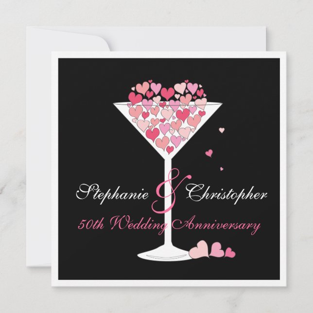 Invitation à la fête d'anniversaire de Celebration (Devant)