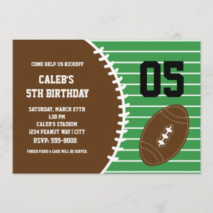Invitation à la fête d'anniversaire de Coute de Fo