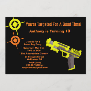 Invitation à la fête d'anniversaire de la balise l