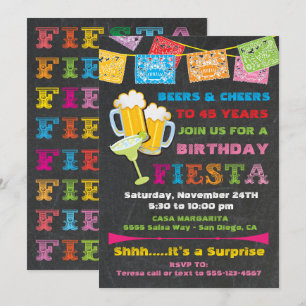 Invitation à la fête d'anniversaire de la Bières f