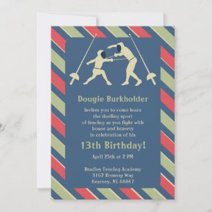 Invitation à la fête d'anniversaire de la clôture