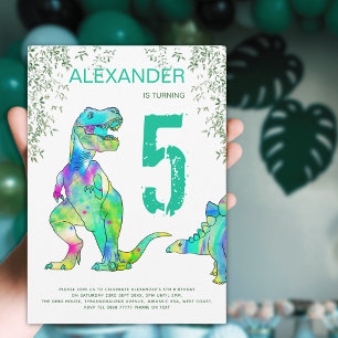 Invitation à la fête d'anniversaire de la jungle d