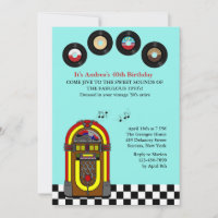 Invitation à la fête d'anniversaire de l'Ancien 45