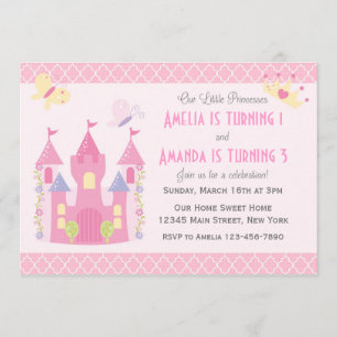 Invitation à la fête d'anniversaire de Little Prin