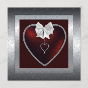 Invitation à la fête d'anniversaire de mariage de
