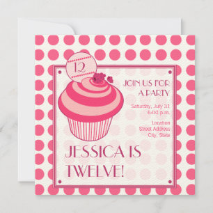 Invitation à la fête d'anniversaire de Raspberry C