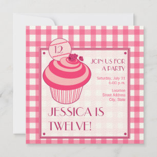 Invitation à la fête d'anniversaire de Raspberry C