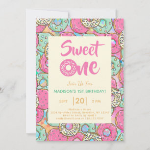 Invitation à la fête d'anniversaire de Sweet One D