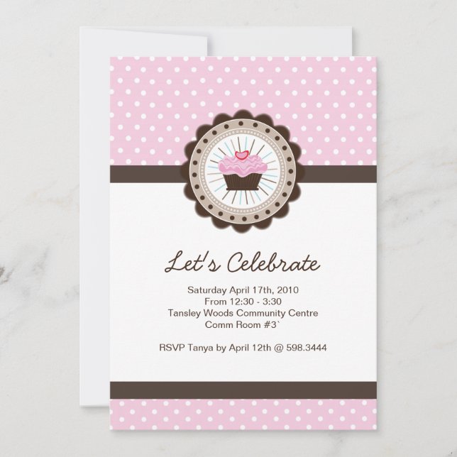 Invitation à la fête d'anniversaire de Whimsical (Devant)