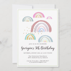 Invitation à la fête d'anniversaire des enfants Ra