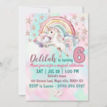 Invitation à la fête d'anniversaire des filles de 