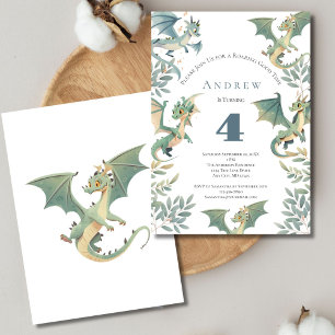 Invitation à la fête d'anniversaire des garçons Dr