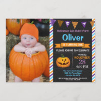 Invitation à la fête d'anniversaire d'Halloween