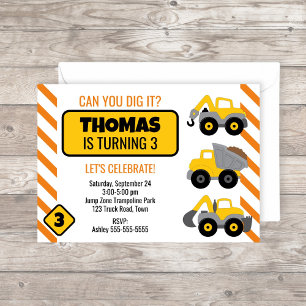 Invitation à la fête d'anniversaire du camion de c
