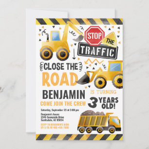 Invitation à la fête d'anniversaire du Camion de p