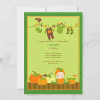 Invitation à la fête d'anniversaire du garçon Citr