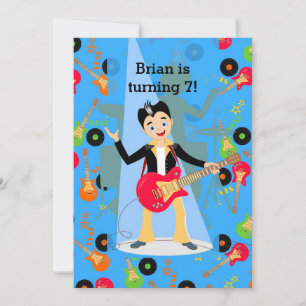 Invitation à la fête d'anniversaire du joueur de g