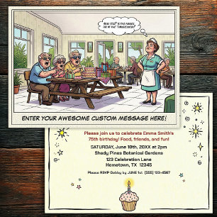 Invitation à la fête d'anniversaire d'une personne