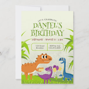 Invitation à la fête d'anniversaire écolière