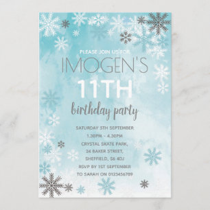 Invitation à la fête d'anniversaire thématique d'h