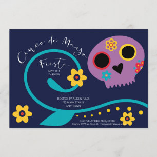 Invitation à la fête de Cinco de Mayo