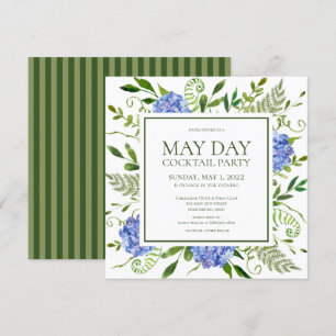 Invitation à la fête de cocktail de la fête du Tra