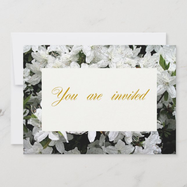 Invitation à la fête de fiançailles (Devant)