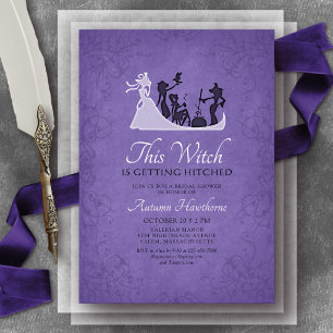 Invitation à la fête de fiançailles de la sorcière