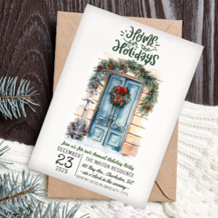 Invitation à la fête de fin d'année à la maison