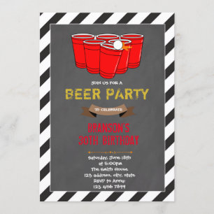 Invitation à la fête de la bière