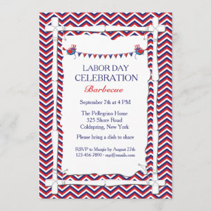 Invitation à la fête de la fête du Travail