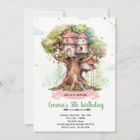 Invitation à la fête de la fille de la cabane dans