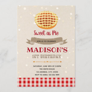 Invitation à la fête de la petite chérie