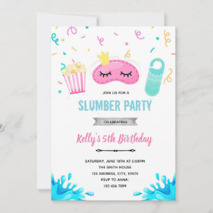 Invitation à la fête de la piscine en sommeil de l