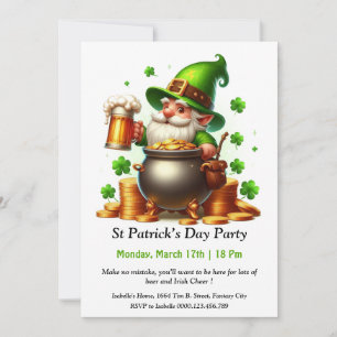 Invitation à la fête de la Saint-Patrick - Beaucou