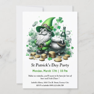 Invitation à la fête de la Saint-Patrick - Beaucou