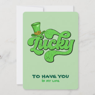 Invitation à la fête de la Saint-Patrick de Lucky 