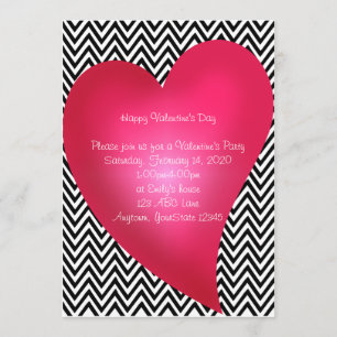 Invitation à la fête de la Saint-Valentin de Chevr
