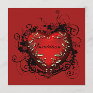 Invitation à la fête de la Saint-Valentin du cœur