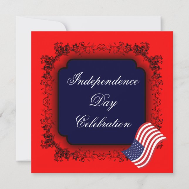Invitation à la fête de l'Indépendance (Devant)